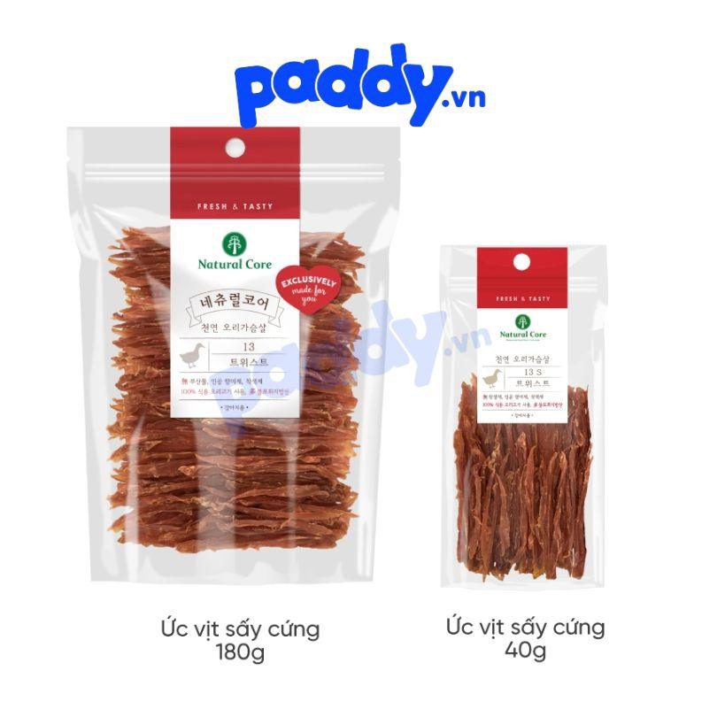 Snack Cho Chó Thịt Sấy Cứng Natural Core - Paddy Pet Shop