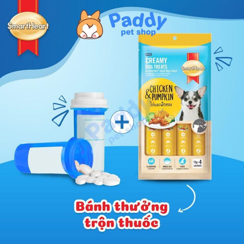 Súp Thưởng SmartHeart Creamy Cho Chó Mọi Lứa Tuổi - Paddy Pet Shop