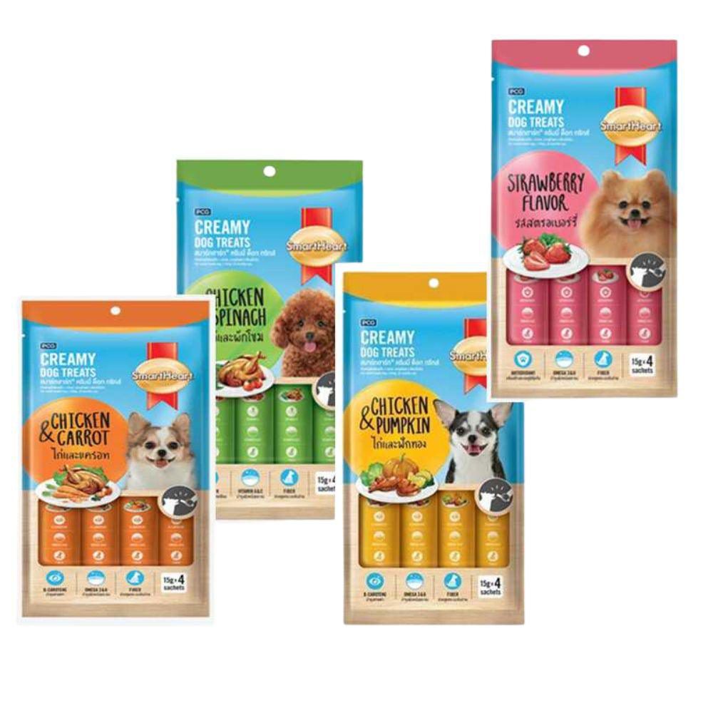 Súp Thưởng SmartHeart Creamy Cho Chó Mọi Lứa Tuổi