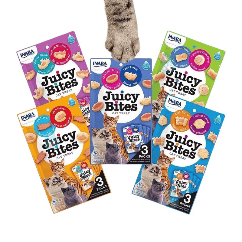 Snack Viên Mềm Cho Mèo Juicy Bites Vị Hải Sản (nhập khẩu Mỹ)