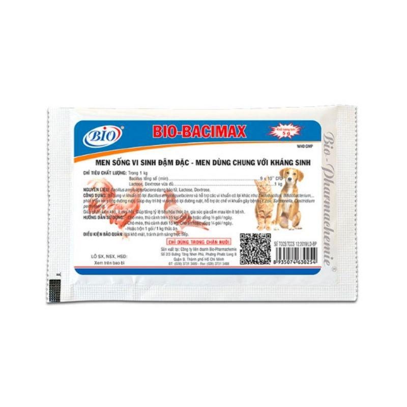 Men Vi Sinh Tăng Cường Hệ Tiêu Hóa Cho Chó Mèo Bio Bacimax