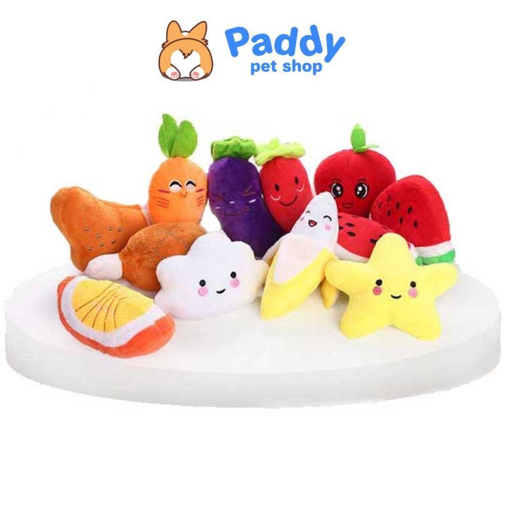 Đồ Chơi Cho Chó Thú Bông Có Tiếng Kêu - Paddy Pet Shop