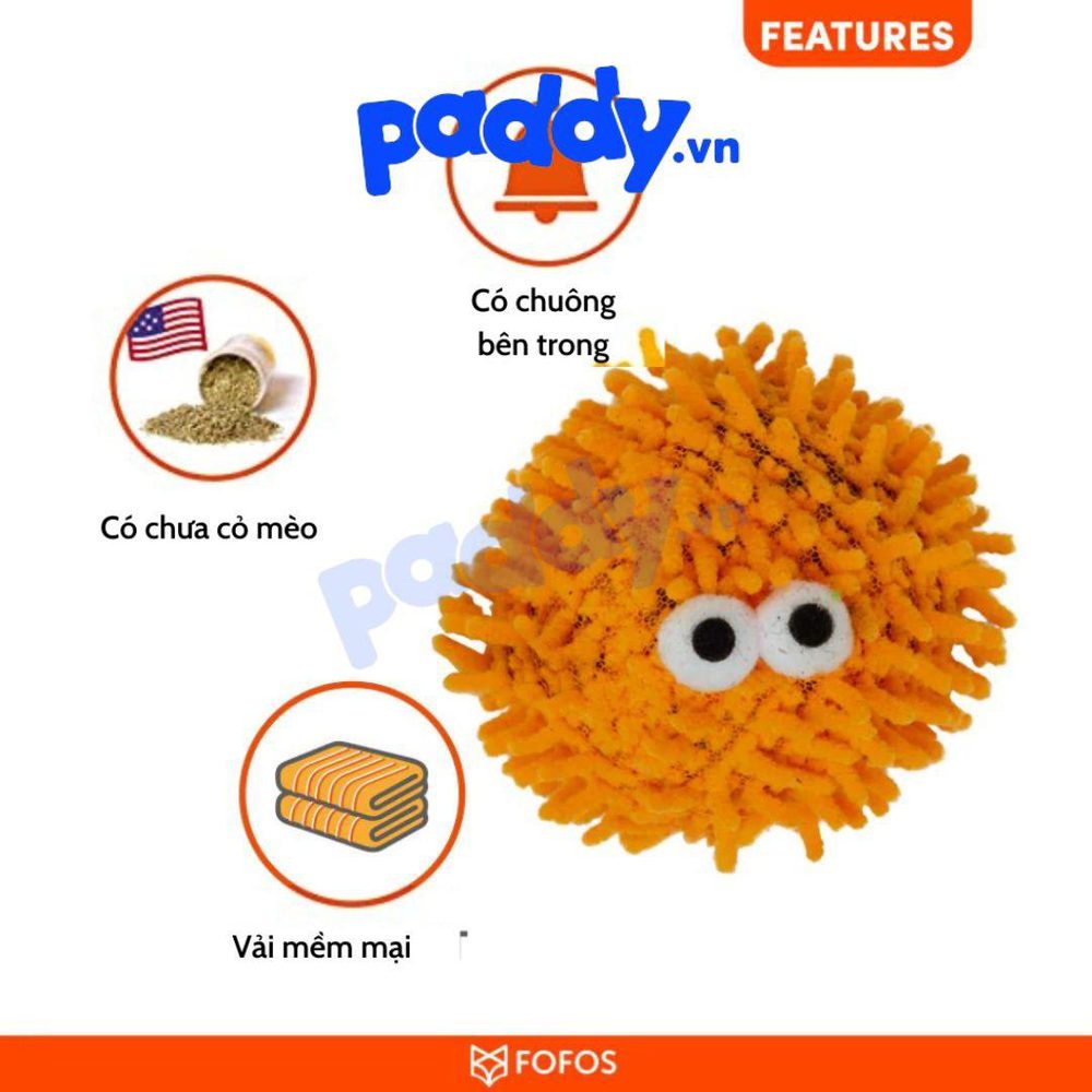 Đồ Chơi Cho Mèo Banh Catnip FOFOS - Paddy Pet Shop