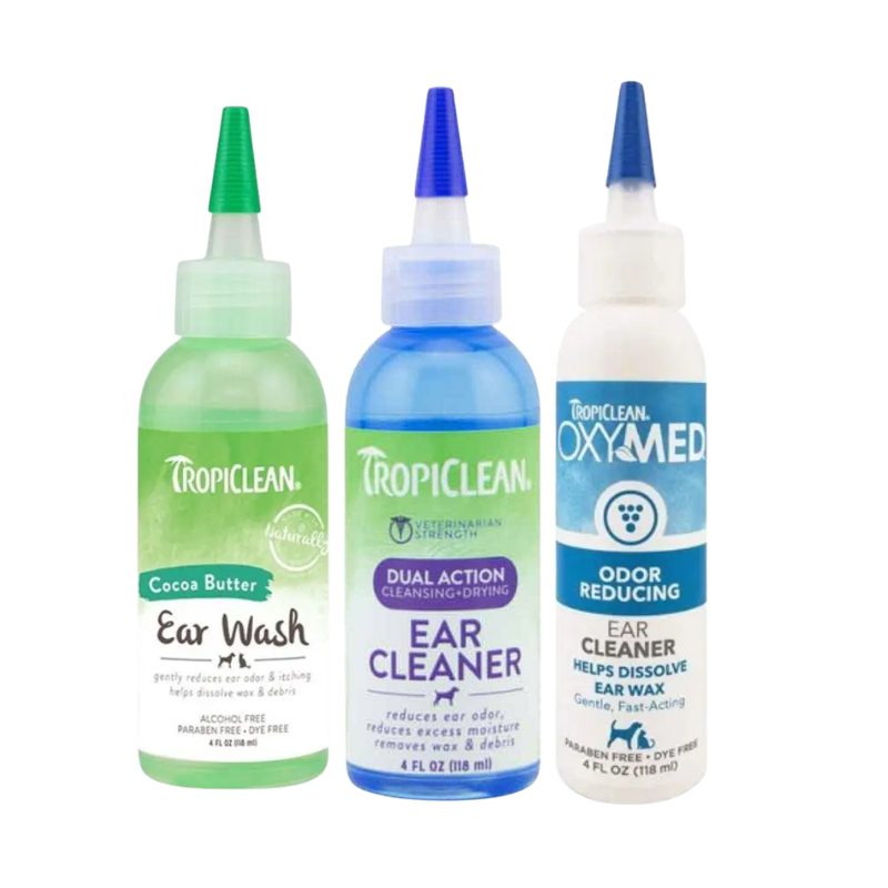 Dung Dịch Vệ Sinh Tai Chó Mèo Tropiclean Ear Cleaner (Mỹ)