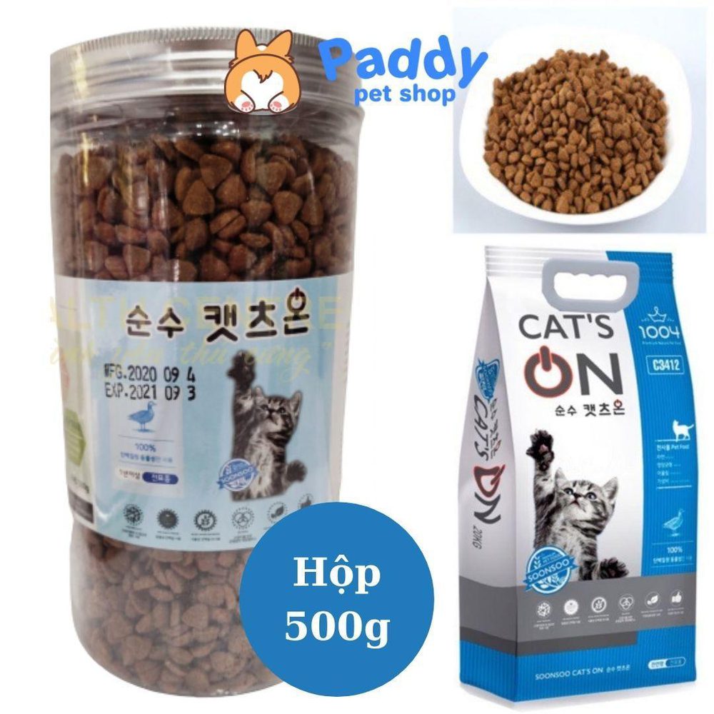 Hạt Cho Mèo Mọi Lứa Tuổi Cats On Hàn Quốc Tiết Kiệm - Paddy Pet Shop
