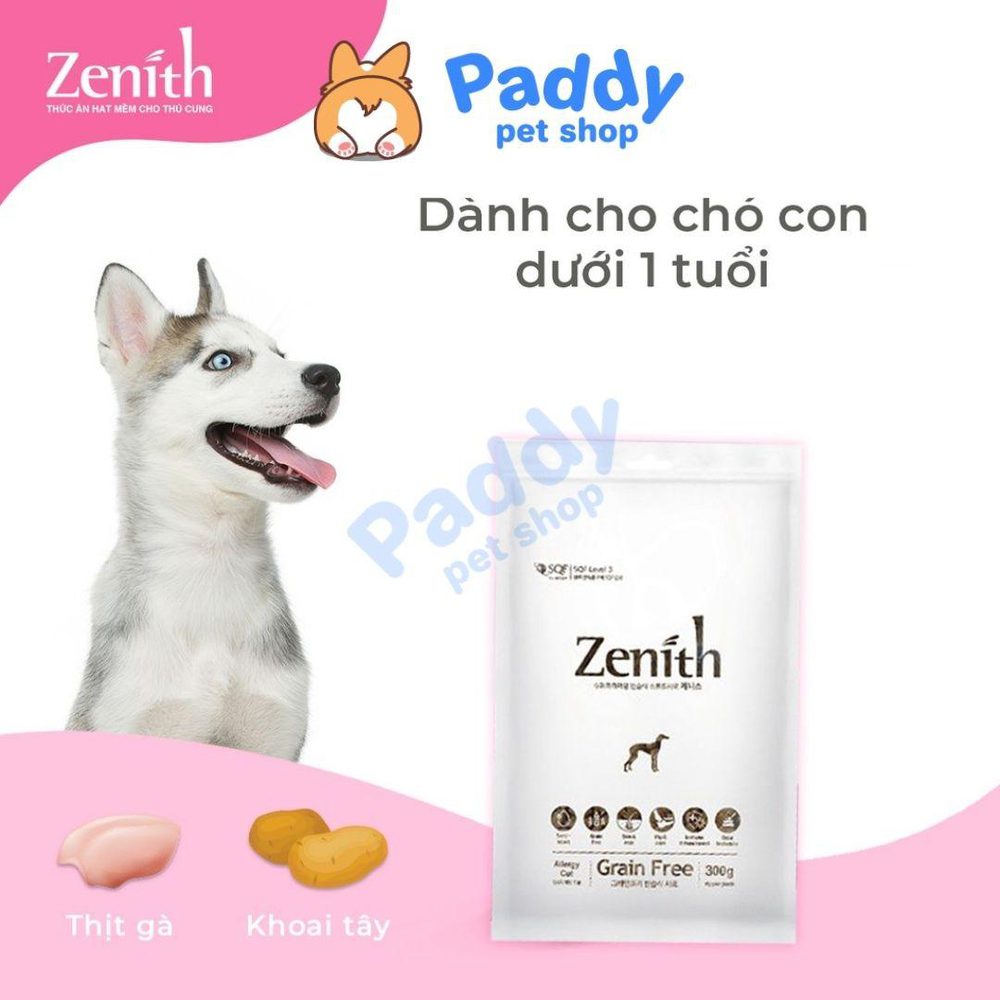 Hạt Mềm Cho Chó Con Zenith Puppy - Paddy Pet Shop