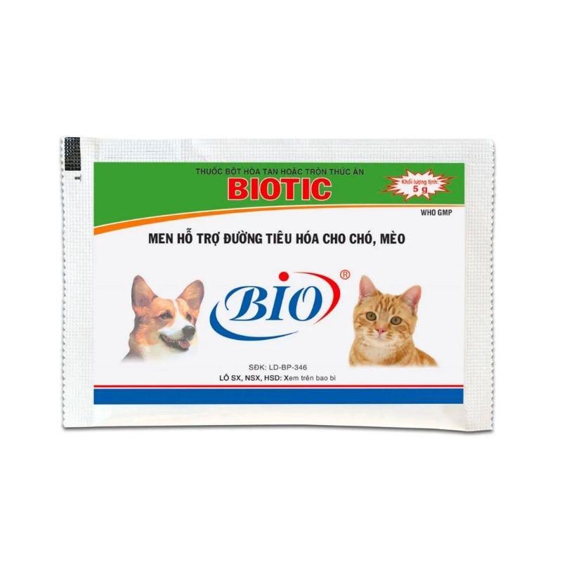 Men Tiêu Hóa Cho Chó Mèo Biotic