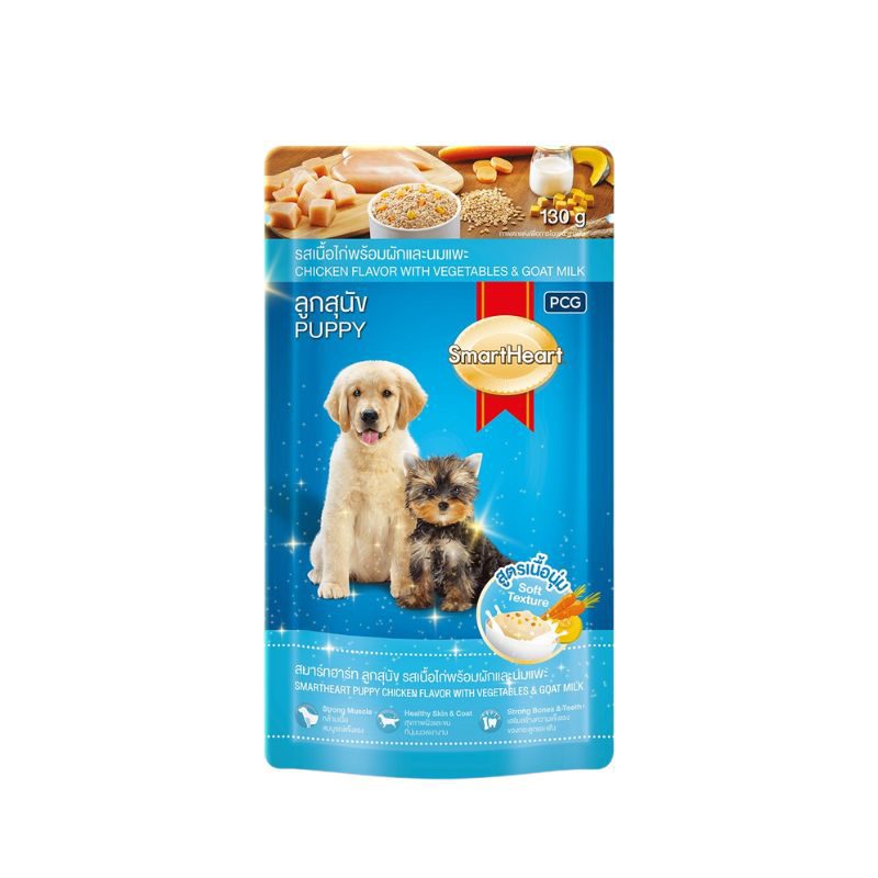 Pate Cho Chó Mọi Lứa Tuổi Smartheart Gói 130g