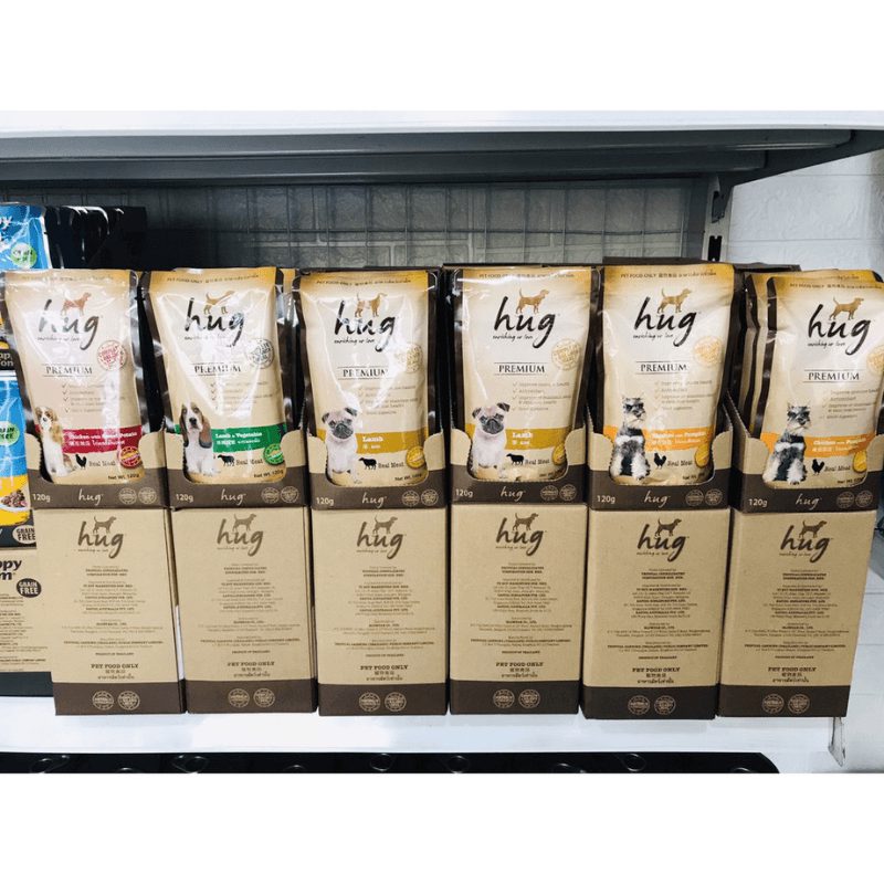 Pate Cho Chó Hug Bổ Sung Chất Xơ 120g - Paddy Pet Shop