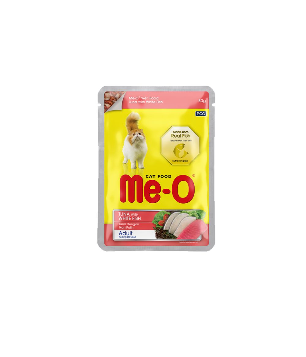 Pate Cho Mèo Me-O Wet Giàu Dinh Dưỡng 80g