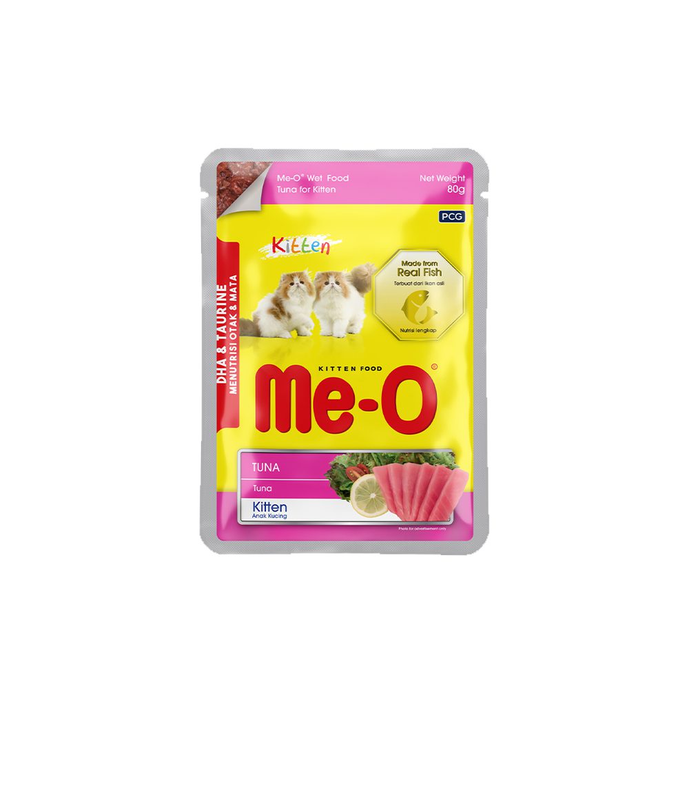 Pate Cho Mèo Me-O Wet Giàu Dinh Dưỡng 80g