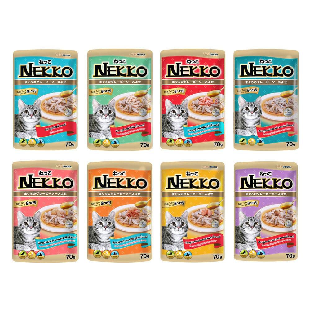 Pate Mèo Dạng Sốt Nekko Gravy 70g
