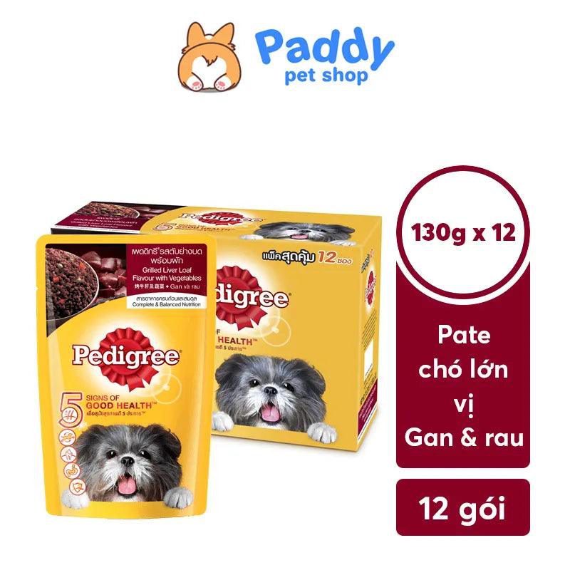Pate Cho Chó Trưởng Thành Pedigree Adult 130g - Paddy Pet Shop
