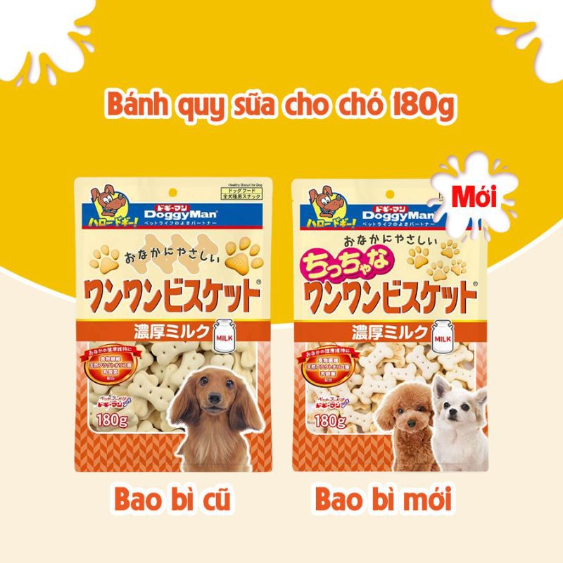 Bánh Thưởng Cho Chó Bánh Quy DoggyMan