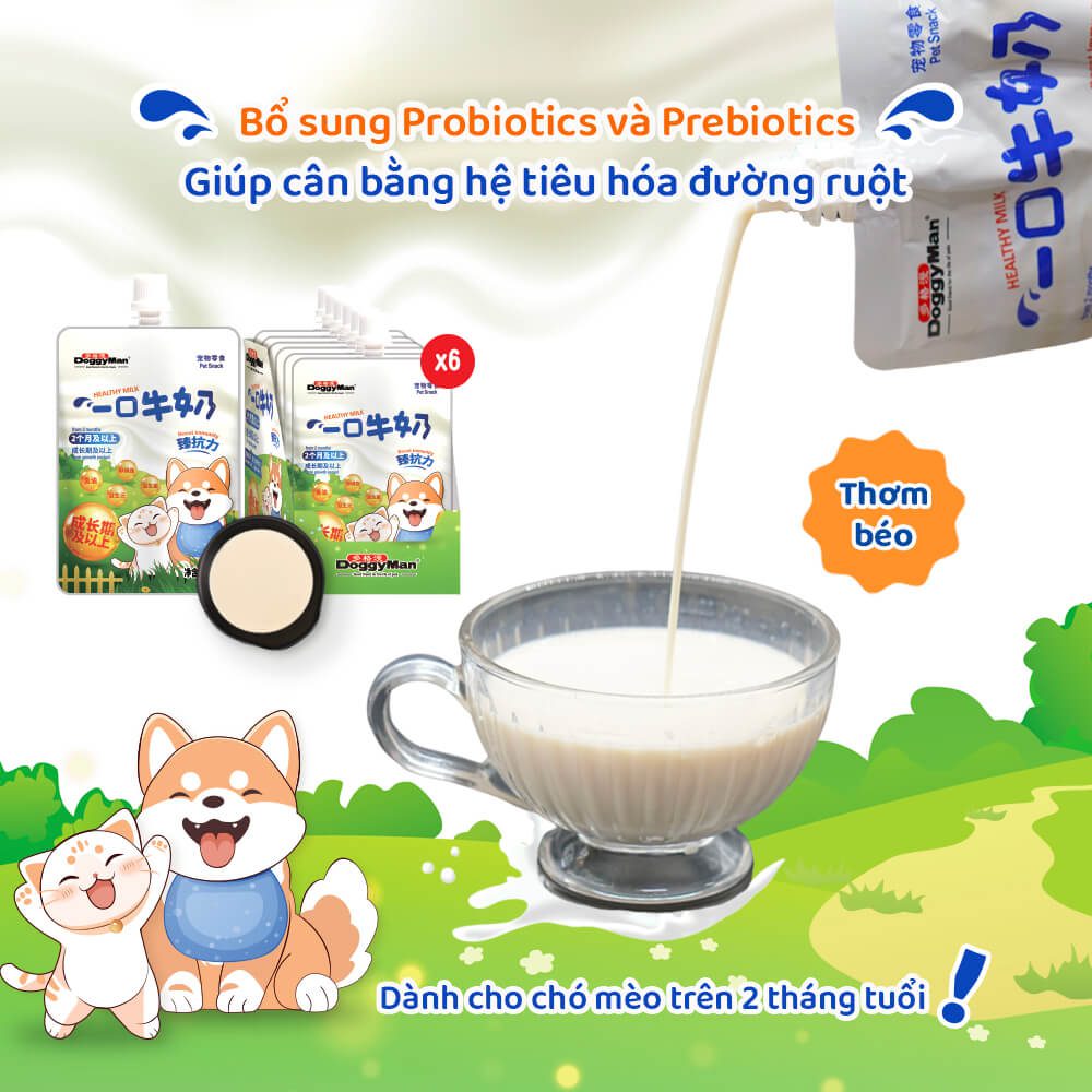 Sữa Cho Chó Mèo Doggyman 200ml