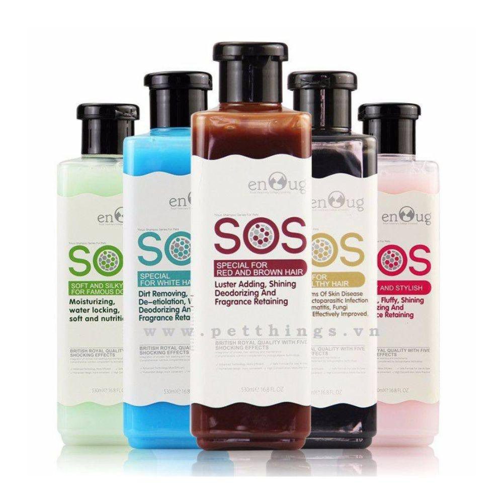 Sữa Tắm SOS Cho Chó Mèo Dưỡng Lông & Khử Mùi 530ml