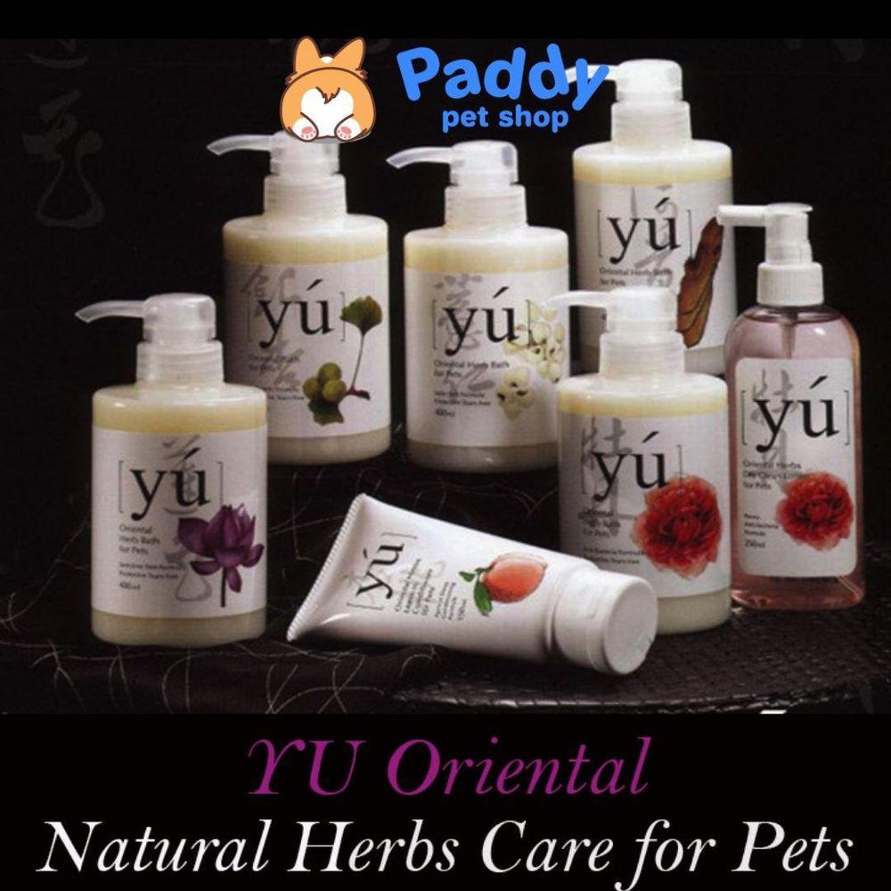 Sữa Tắm Chó Mèo Yu' Siêu Thơm Lưu Hương Bền Lâu 400ml - Paddy Pet Shop