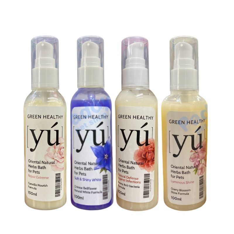 Sữa Tắm Yú Cho Chó Mèo Siêu Thơm & Lưu Hương Bền Lâu Chai Chiết 100ml