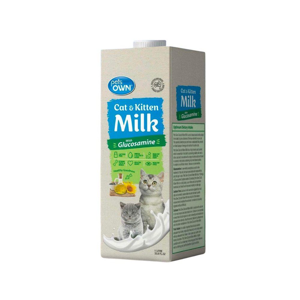 Sữa Tươi Cho Mèo Pets Own Bổ Sung Glucosamine (1L)