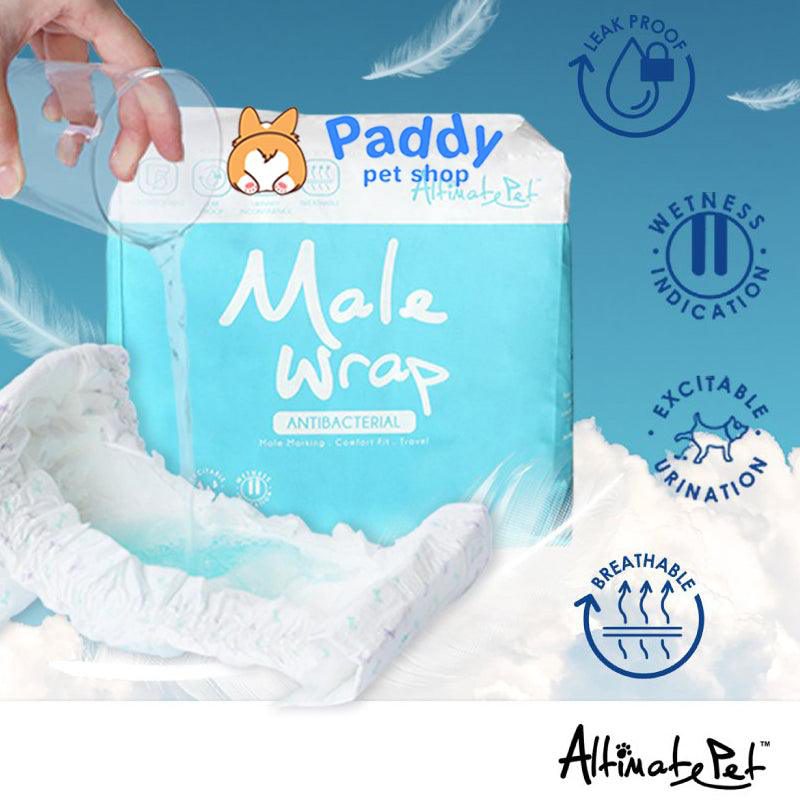 Tã Bỉm Cho Chó Đực Altimate Pet Male Wrap Diaper - Paddy Pet Shop