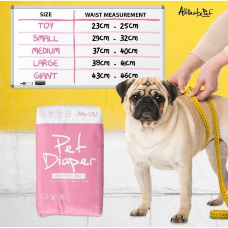 Tã Quần Cho Chó Cái Altimate Diaper (Hồng)