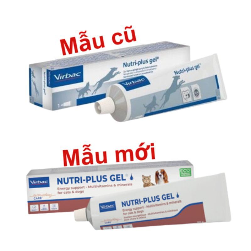 Gel Dinh Dưỡng Cho Chó Mèo Virbac Nutri-Plus 120g
