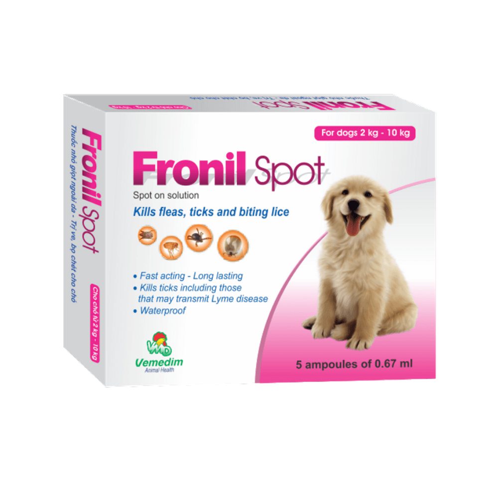 Nhỏ Gáy Đặc Trị Ve Rận Cho Chó Fronil Spot