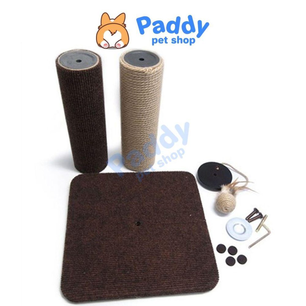 Trụ Cào Móng Mèo CattyMan Đế Vuông - Paddy Pet Shop