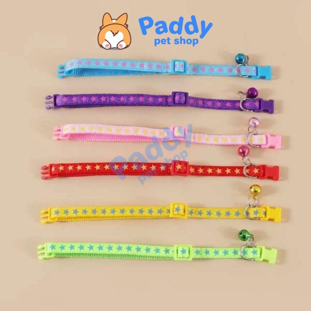 Vòng Cổ Chó Mèo Có Chuông Dày 1cm - Paddy Pet Shop