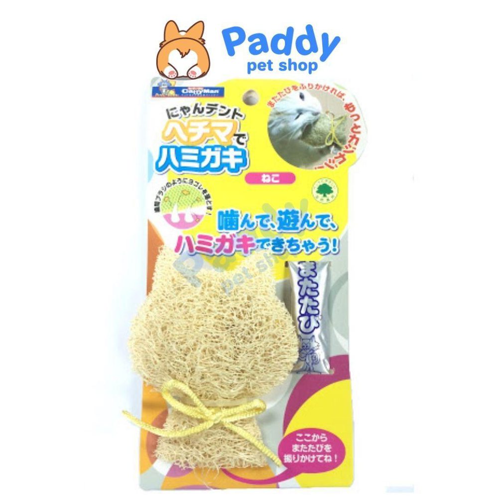 Đồ Chơi Mèo Xơ Mướp Giảm Ngứa Răng CattyMan - Paddy Pet Shop