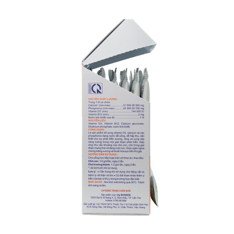 Gel Bổ Sung Canxi Cho Chó Bossen