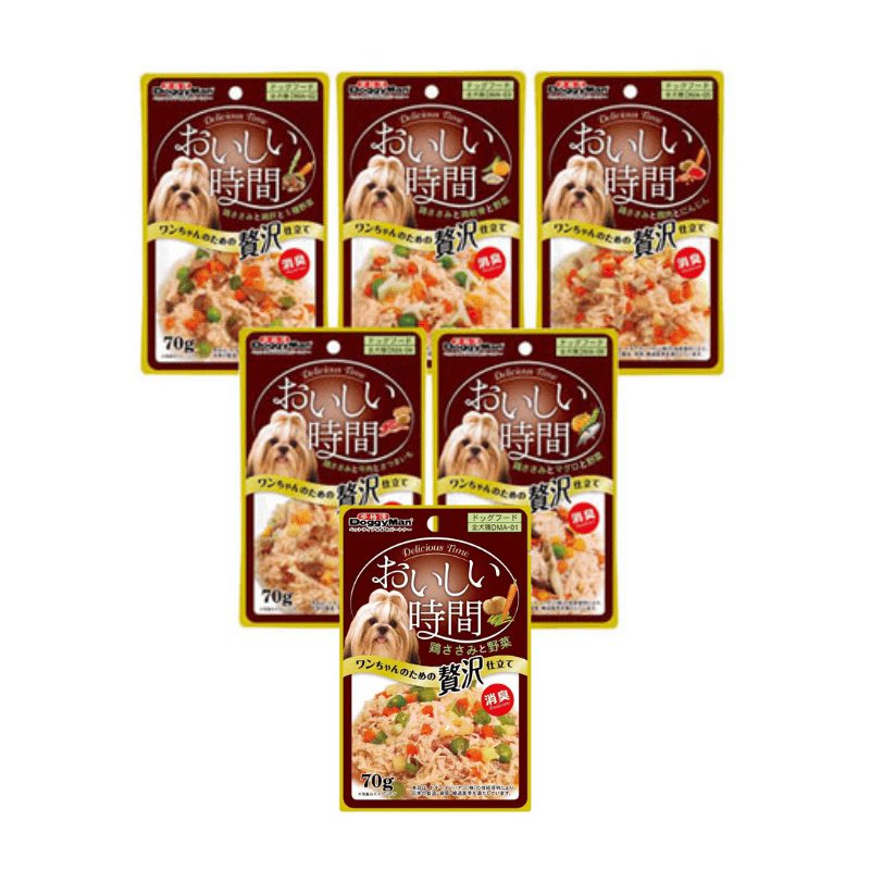 Pate Cho Chó DoggyMan Thịt Gà & Rau Củ Tươi 70g
