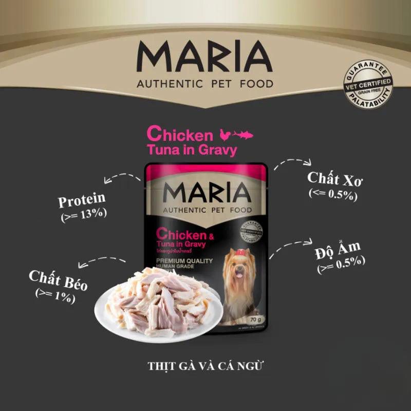 Pate Cho Chó Maria Dog Nhập Khẩu Thái Lan - Paddy Pet Shop