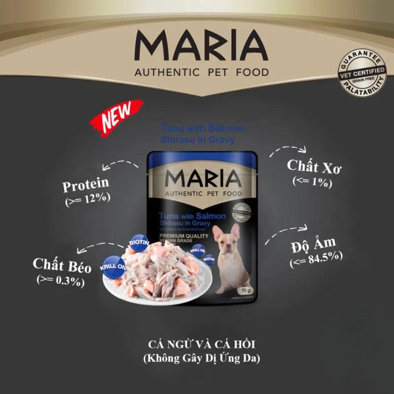 Pate Cho Chó Maria Dog Nhập Khẩu Thái Lan - Paddy Pet Shop