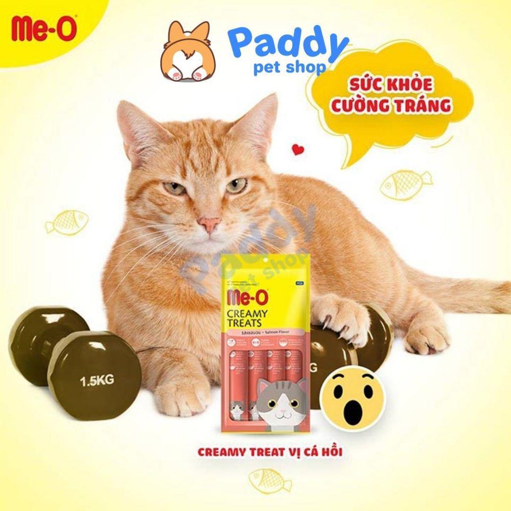 Súp Thưởng Me-O Creamy Cho Mèo Mọi Lứa Tuổi (Túi 4 tuýp) - Paddy Pet Shop