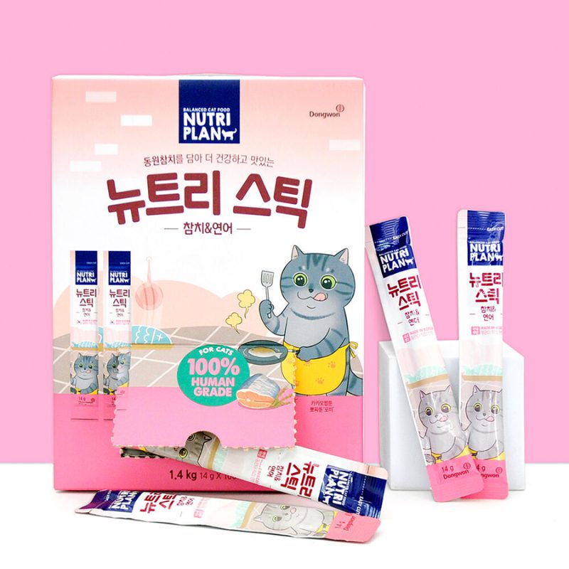 Súp Thưởng Cho Mèo Nutri Plan Tuýp 14g