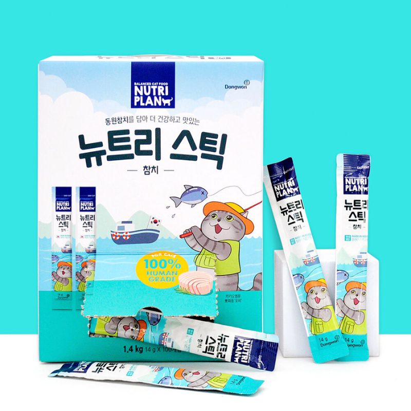 Súp Thưởng Cho Mèo Nutri Plan Tuýp 14g